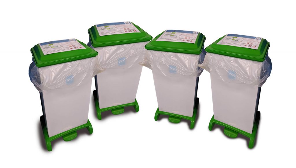RecoMed recycling waste bins